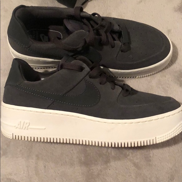nike air force 1 sage night stadium